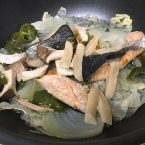 鮭と野菜の簡単蒸し焼き☆至高の簡単レシピ☆